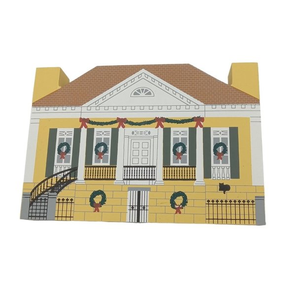 The Cat's Meow Village Other - Cat's Meow Village Beauregard Keys House ,1994 New Orleans Christmas Series
